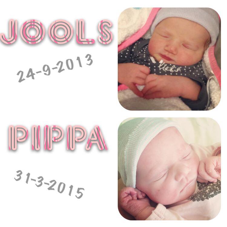 Jools en Pippa baby