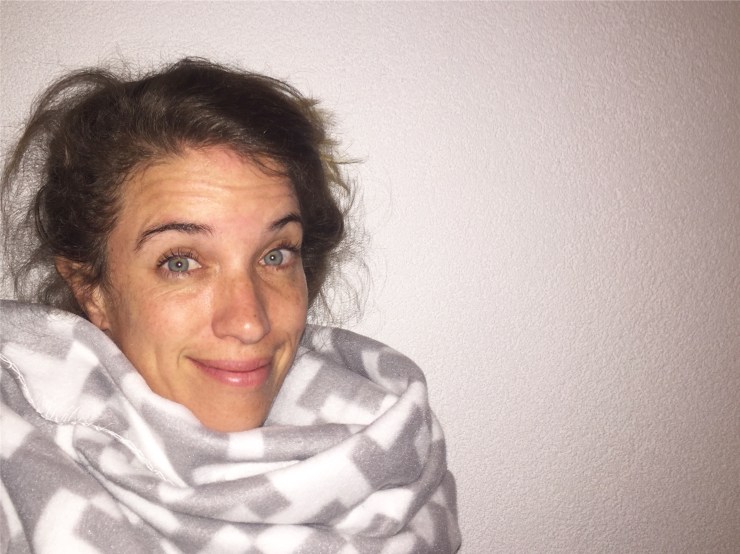 Annette MOMspiration slaaphoofd kind in haar bed