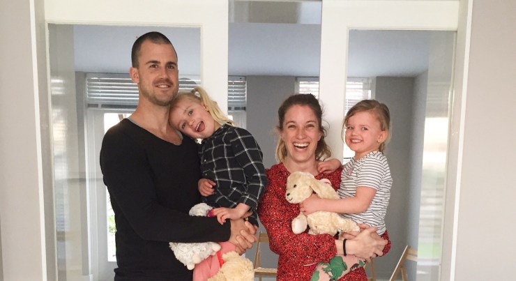 Thaddeus, Annette, Jools & Pippa nieuw huis MOMspiration