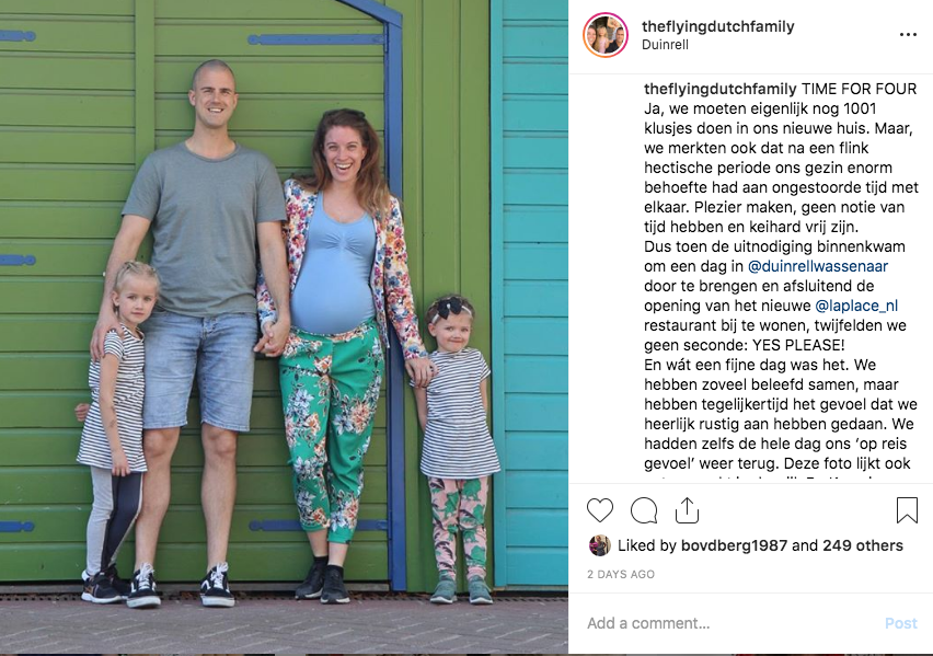 The Flying Dutch Family Instagram