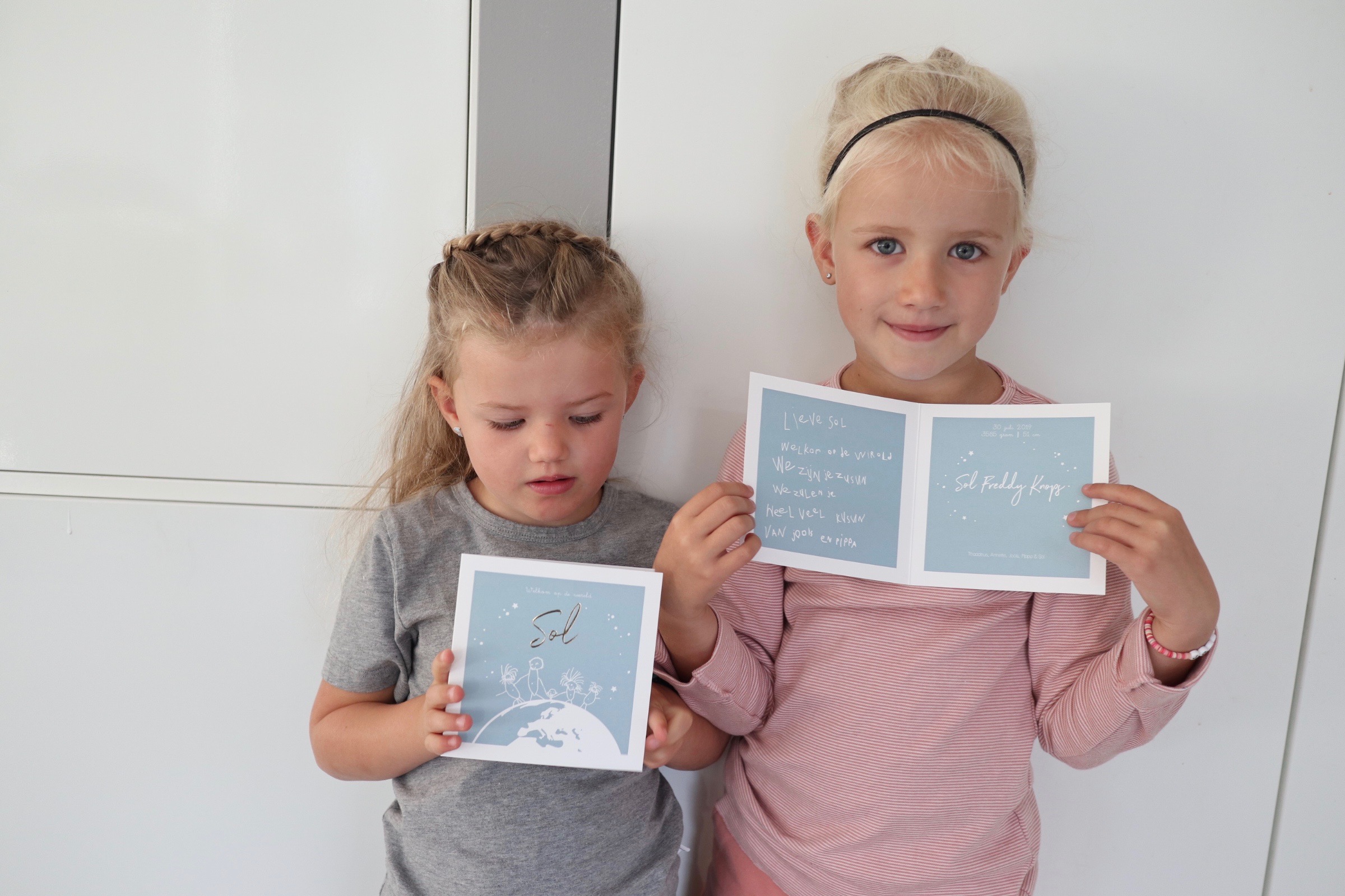 Geboortekaartje Sol Lief Leuk & Eigen MOMspiration The Flying Dutch Family