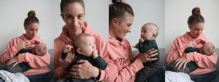 Annette MOMspiration borstvoeding mompany mother hoodie