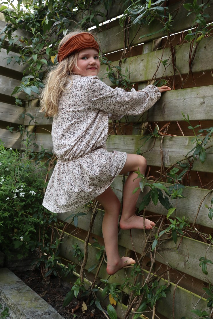 Pippa - The Flying Dutch Family - Navy Natural jurk