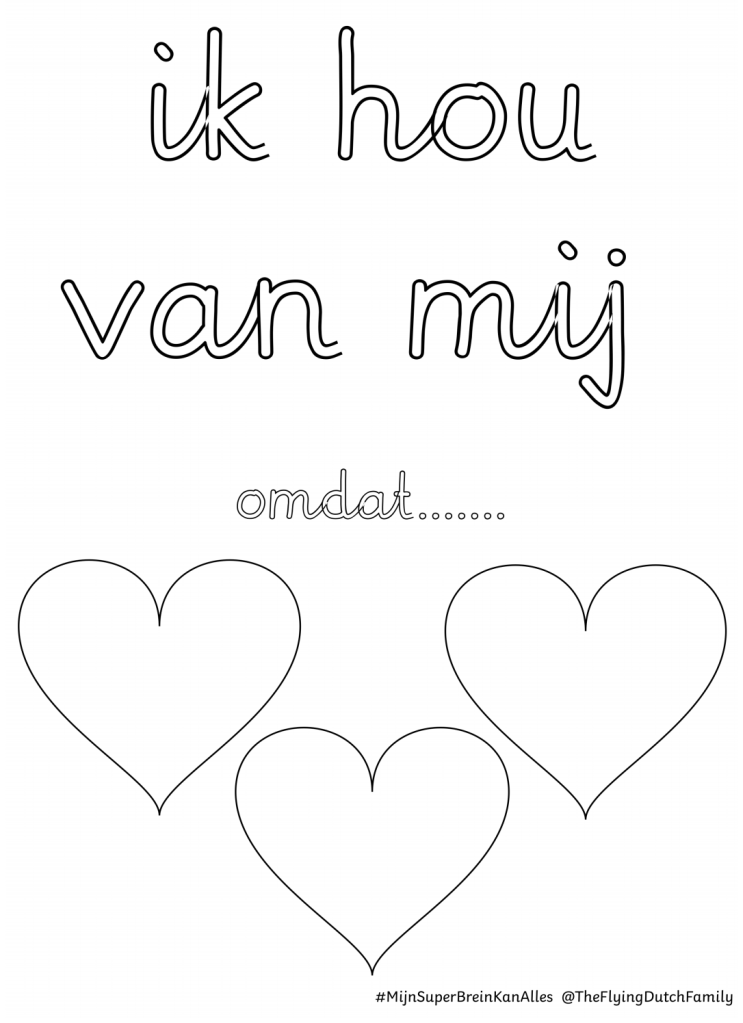 Mijn SuperBrein Kan Alles - Denk- en Doeblad - Train je Growth Mindset met The Flying Dutch Family