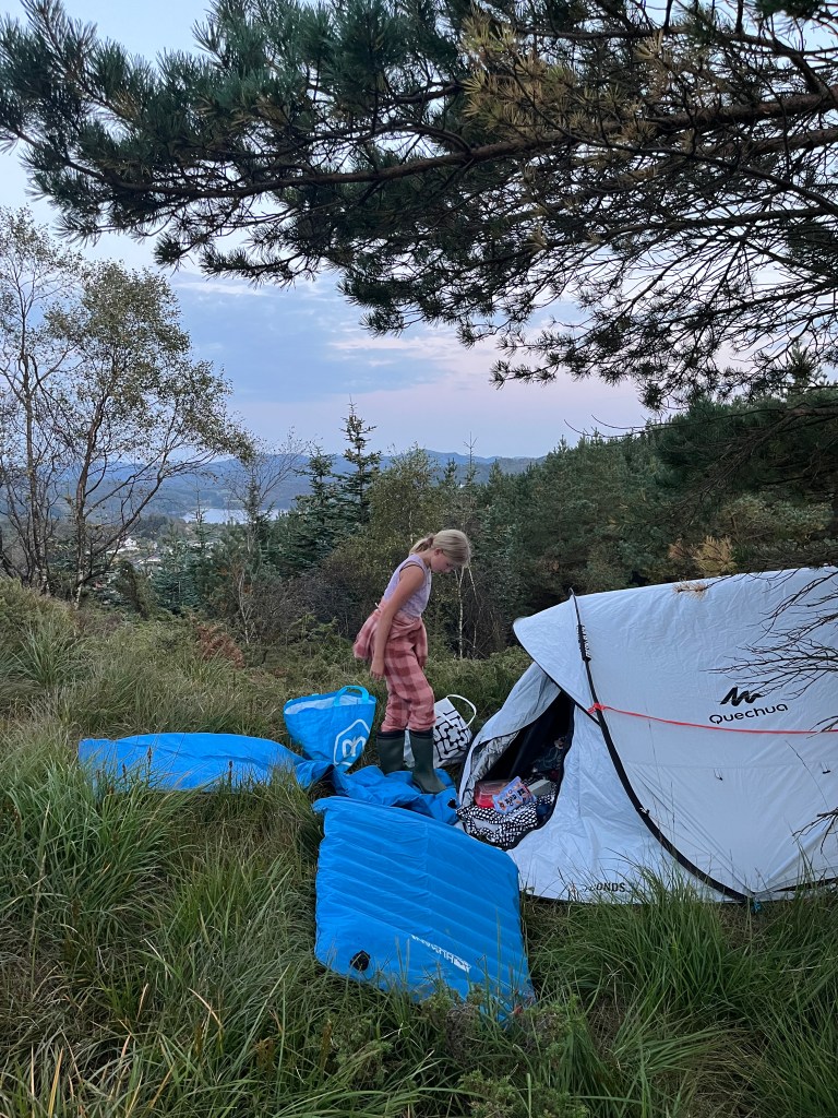 Traveling Norway camping