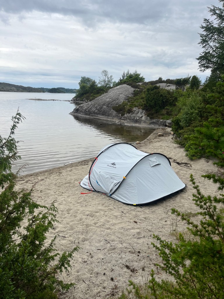 Traveling Norway camping