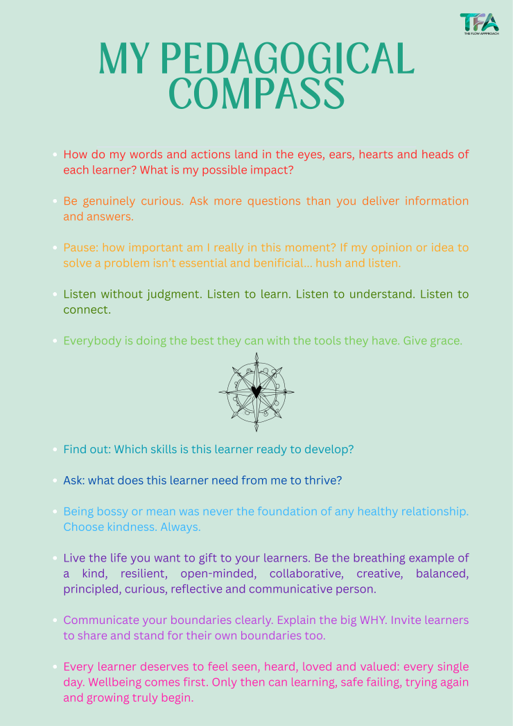 The Flow Approach - My Pedagogical Compass
